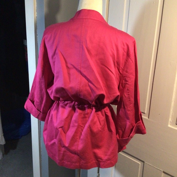 NWT Chico’s Linen Shacket JT - Picture 2 of 5